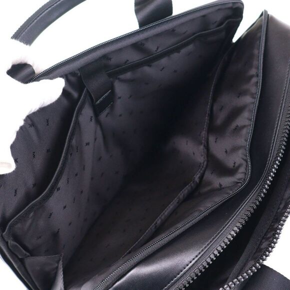 NWT Michael Kors Kent Sport Woven Double Zip Briefcase Navy $495+ - Picture 9 of 16